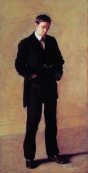 托馬斯 伊肯斯 The Thinker - Portrait of Louis N. Kenton 托馬斯 伊肯斯 The Thinker - Portrait of Louis N. Kenton